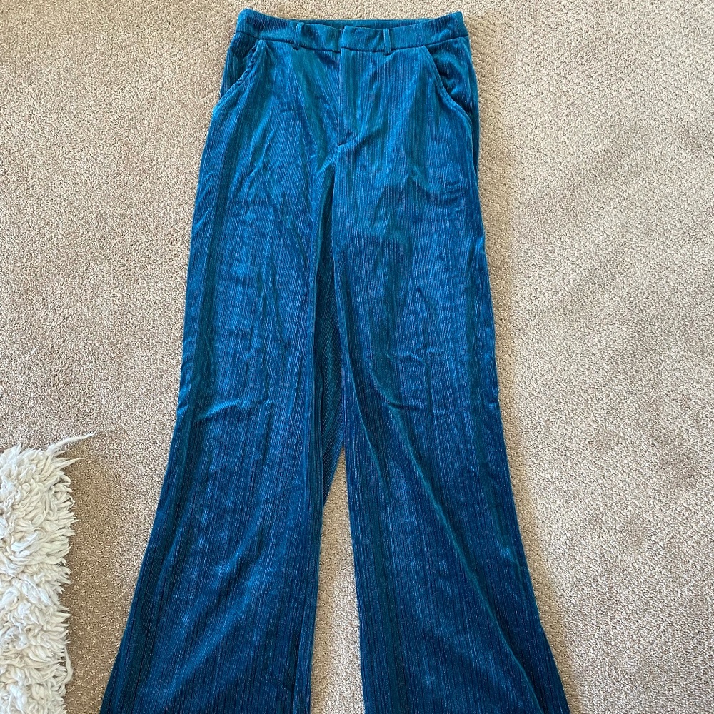 Blue Velvet Women's Suit